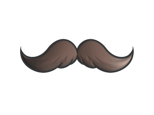 Mustachio (Foil)