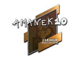 AmaNEk | Boston 2018