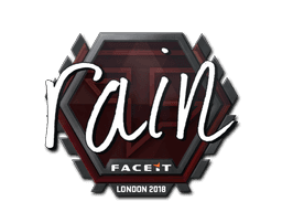 rain | London 2018