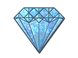 Blue Gem (Glitter)